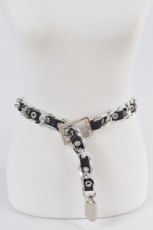 Chain Fashion Belt - Vella Moda