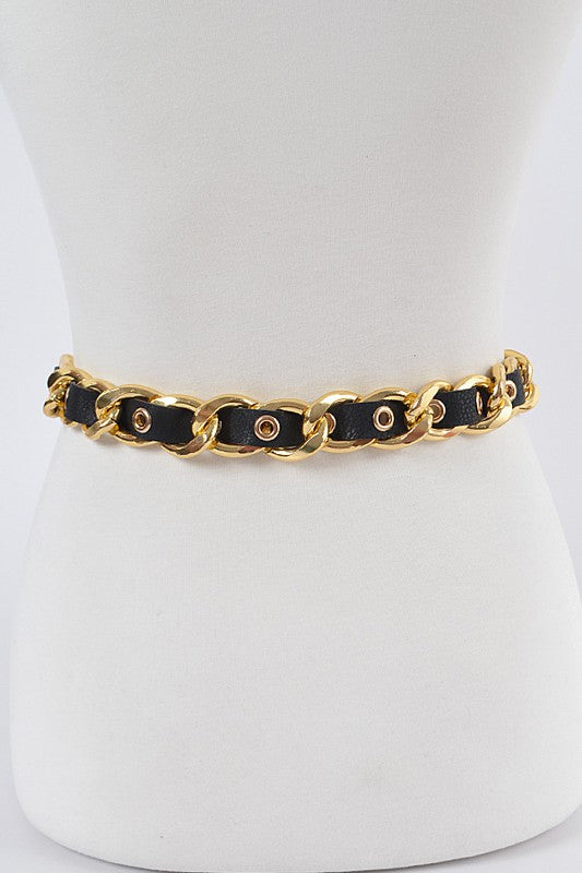 Chain Fashion Belt - Vella Moda