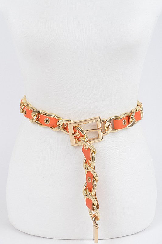 Chain Fashion Belt - Vella Moda