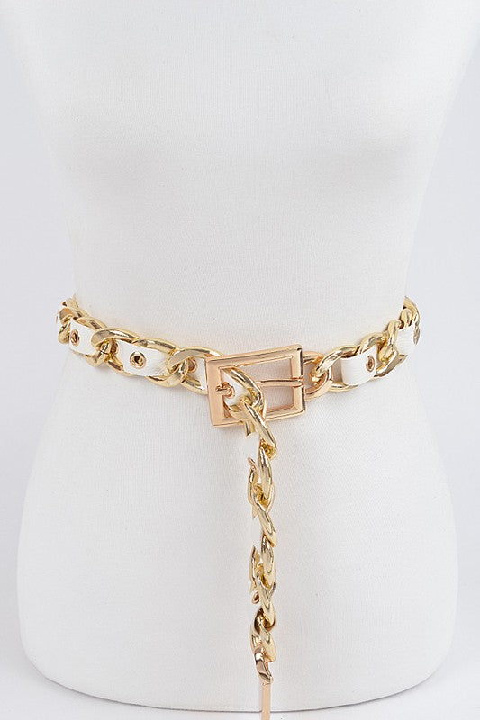 Chain Fashion Belt - Vella Moda