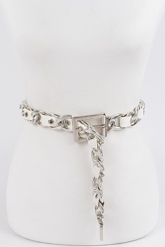 Chain Fashion Belt - Vella Moda