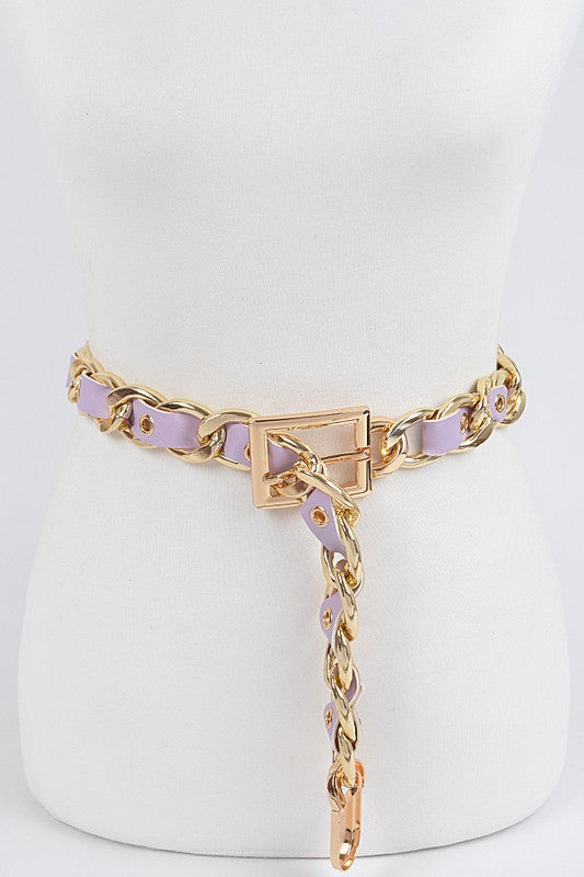 Chain Fashion Belt - Vella Moda