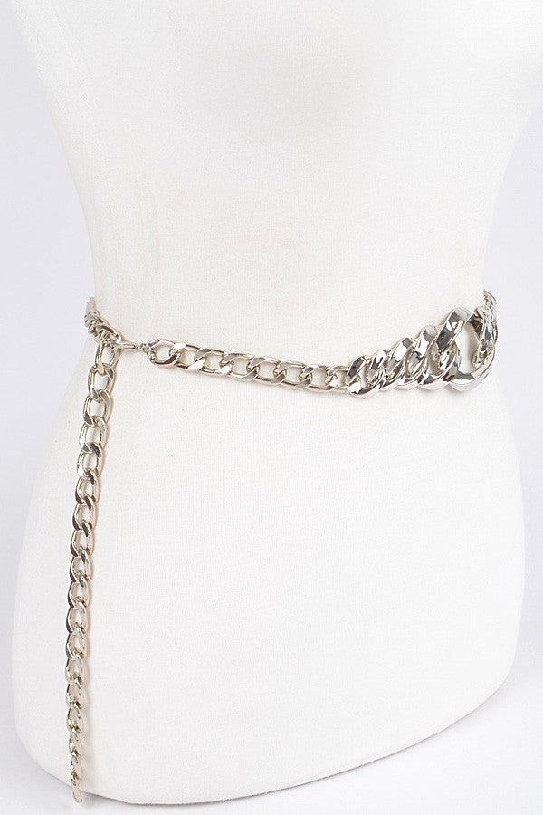 Chunky Curb Chain Link Belt