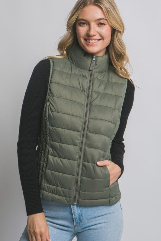 Lightweight Down Packable Puffer Vest