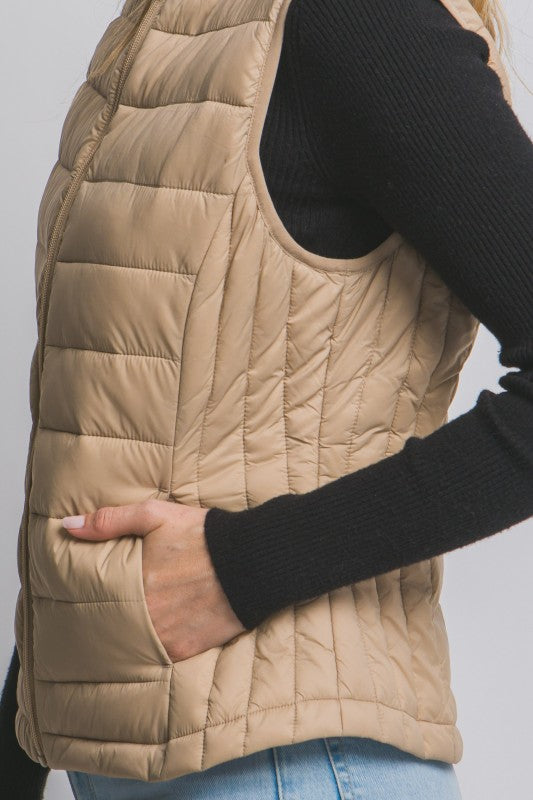 Lightweight Down Packable Puffer Vest