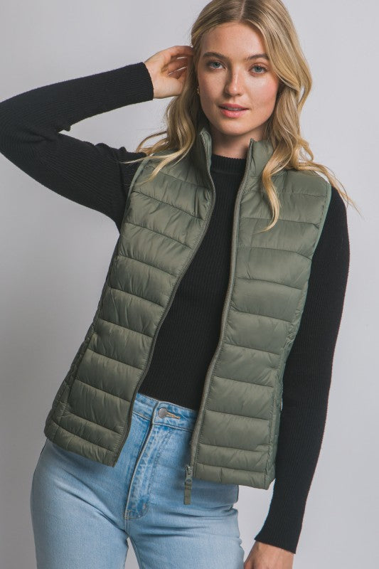 Lightweight Down Packable Puffer Vest