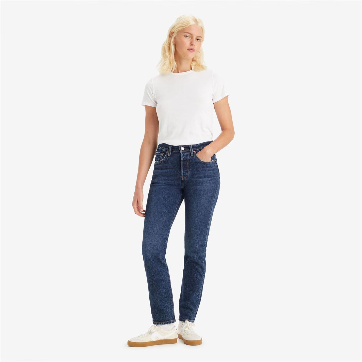 Levi's 501 Original Straight-Leg Jeans – Salsa Dark Wash