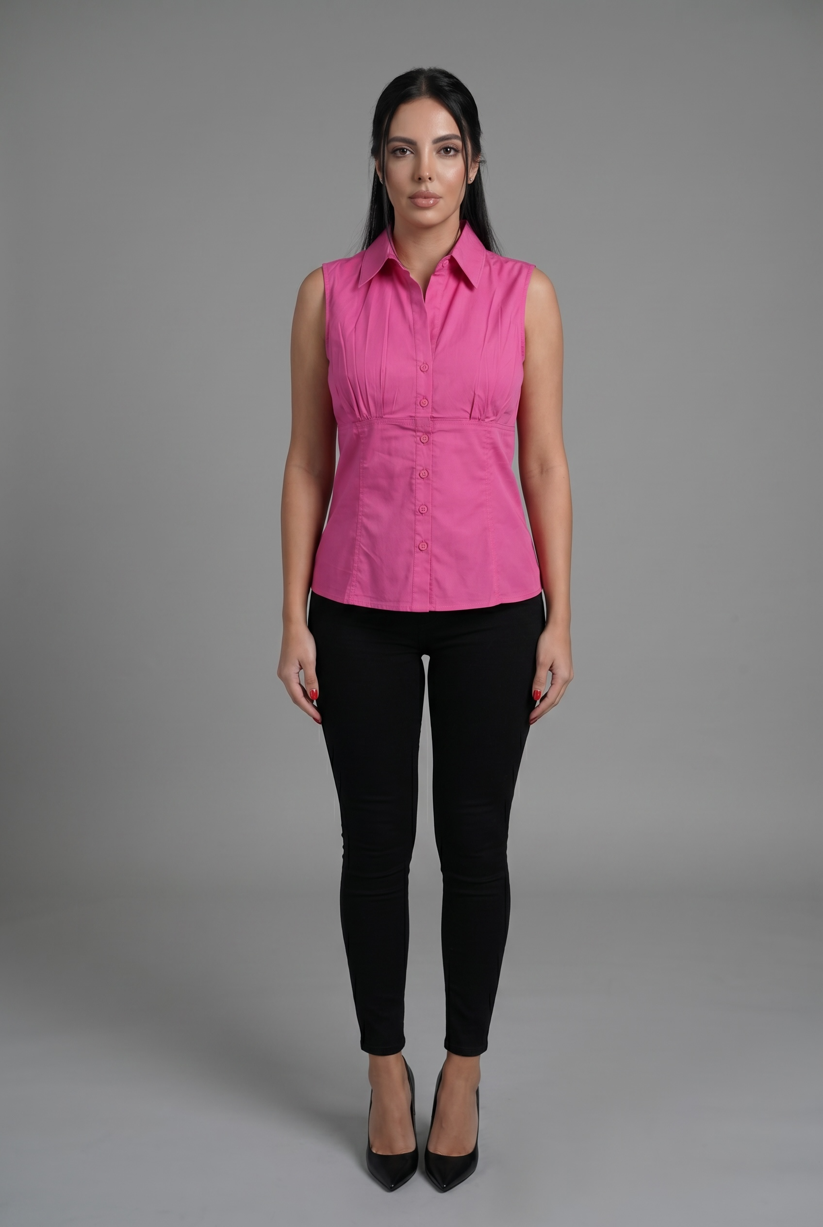The Valencia Sleeveless Blouse