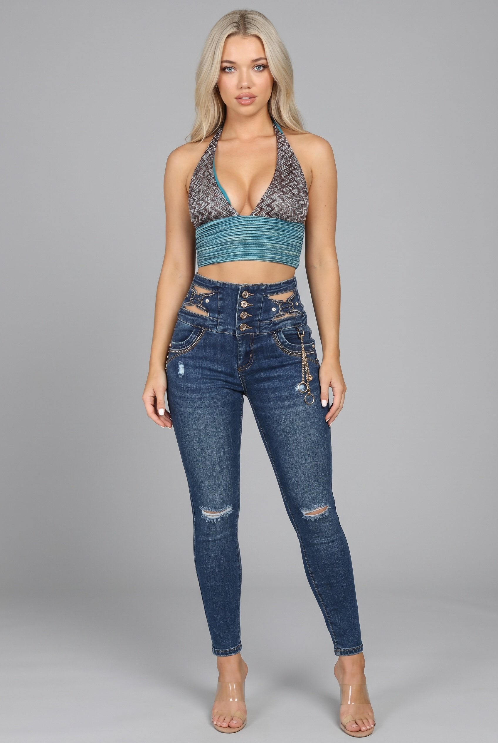Vella Moda Midnight Sirena Colombian Jeans