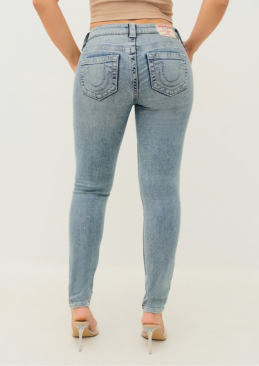 True Religion JENNIE MID RISE CURVY SKINNY JEAN