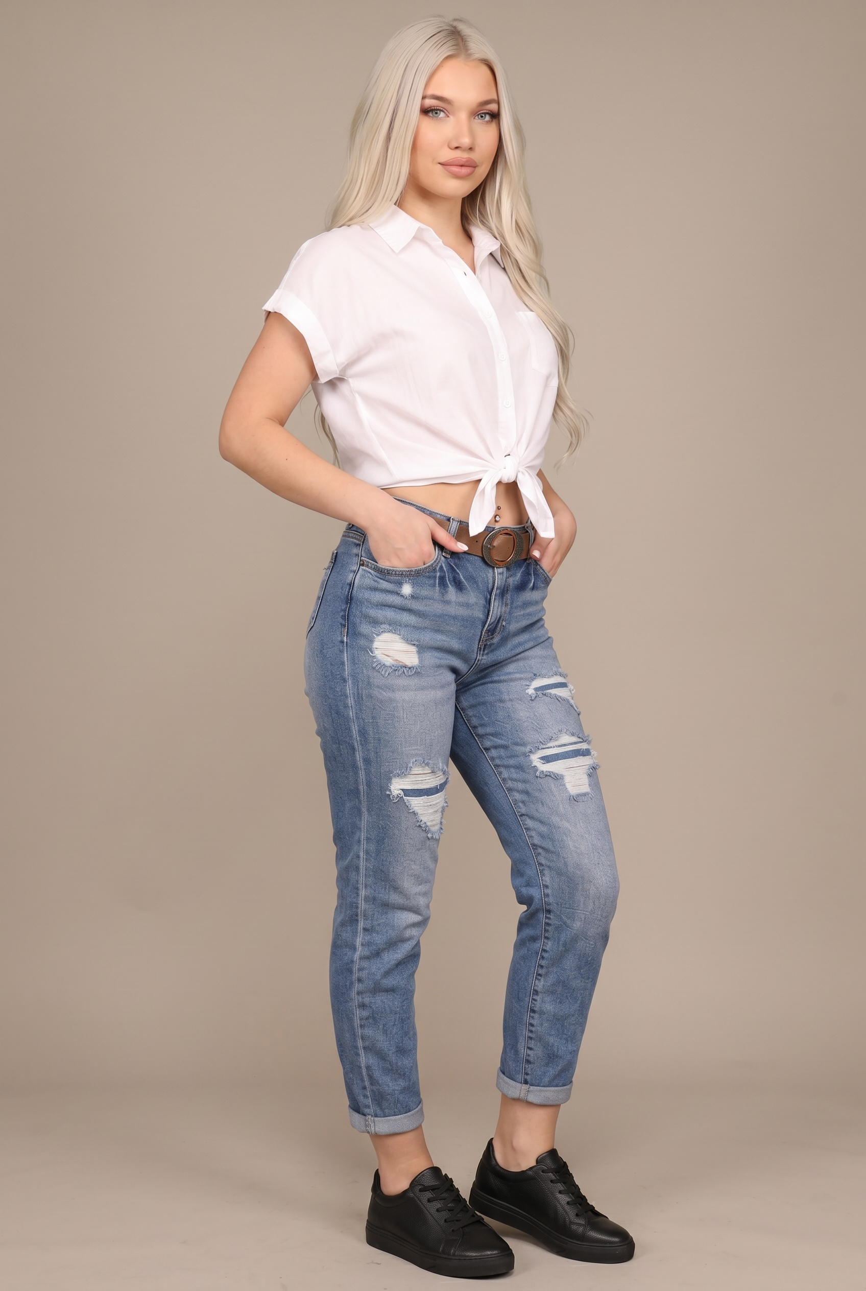 Vella Moda Weekend Rebel Distressed Jeans