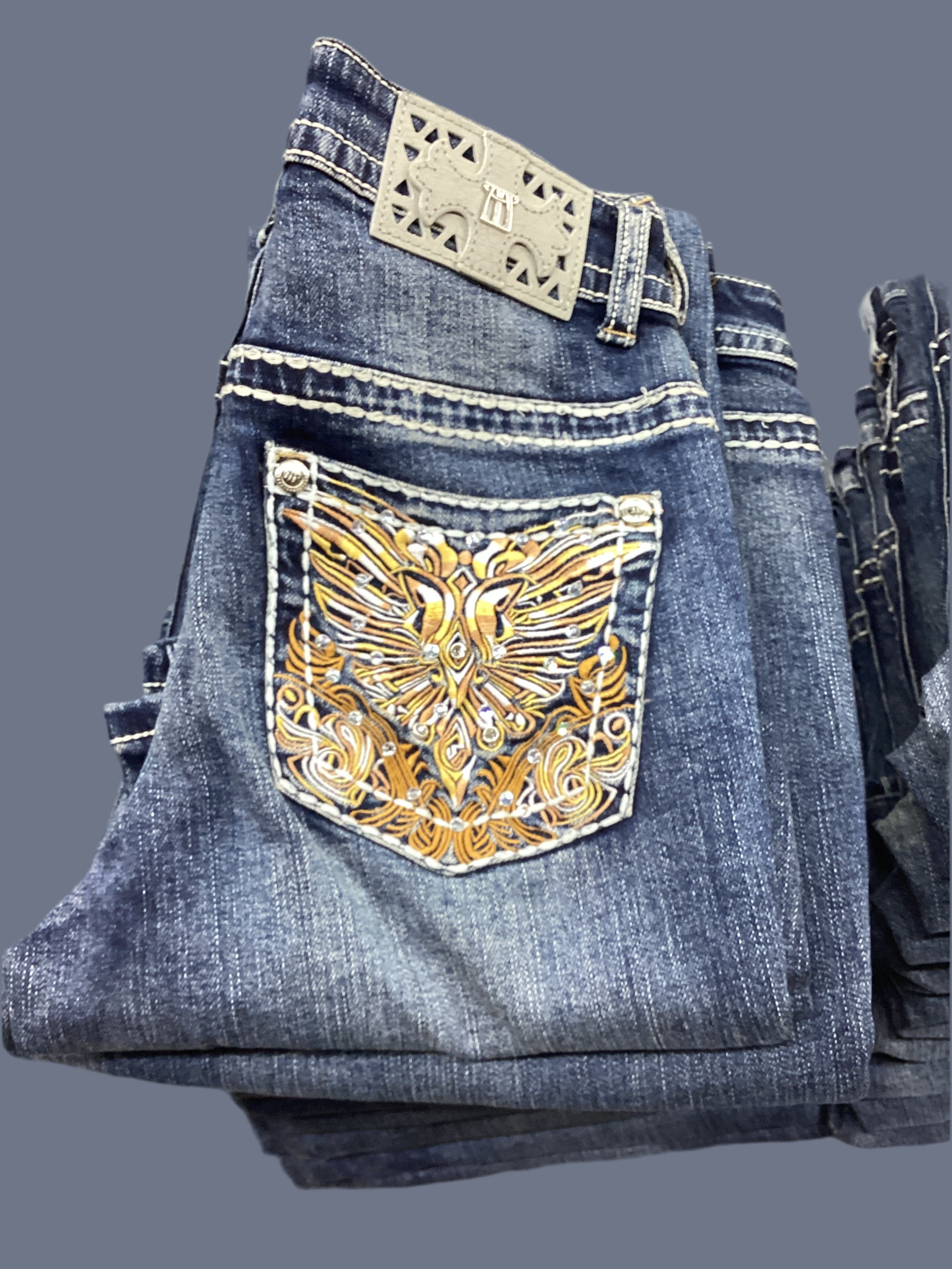 Meet Me Medium Blue Jeans