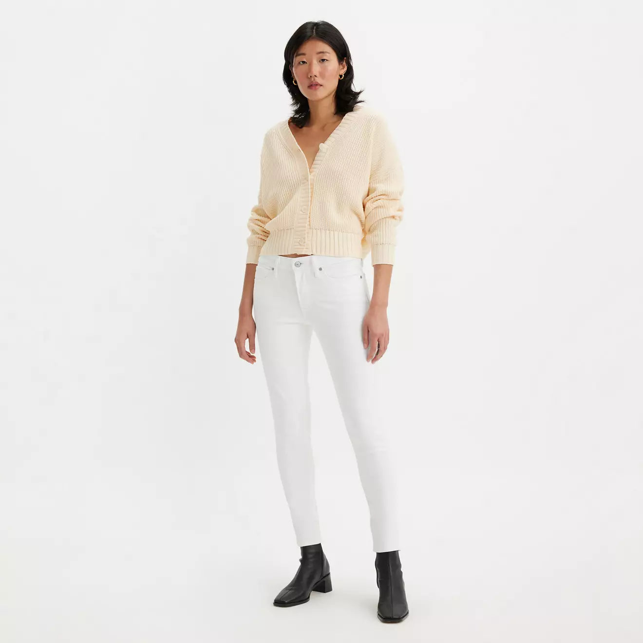 Levi's 711 Skinny Mid Rise Jeans