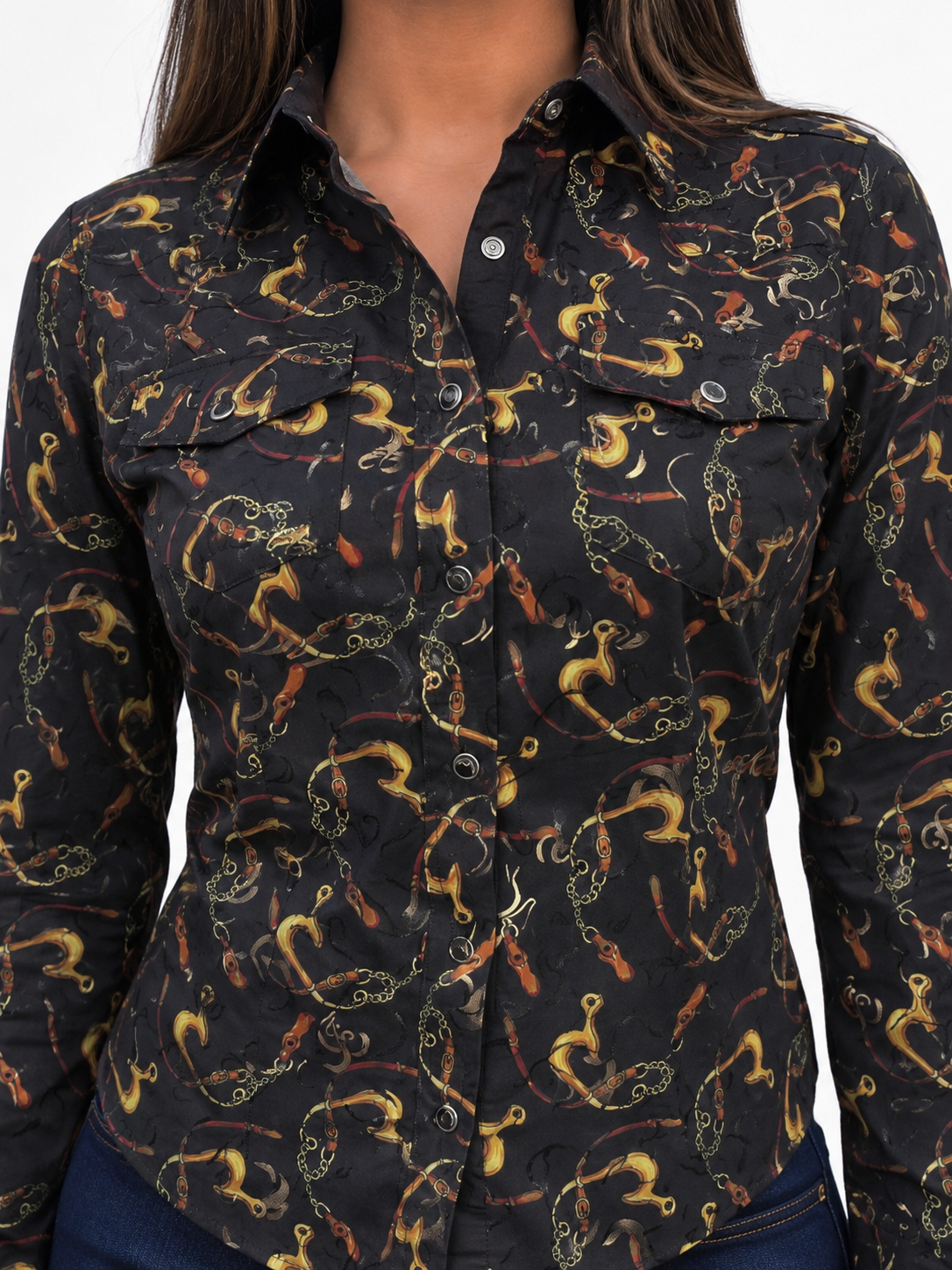 Ace Of Diamond Western Shirt