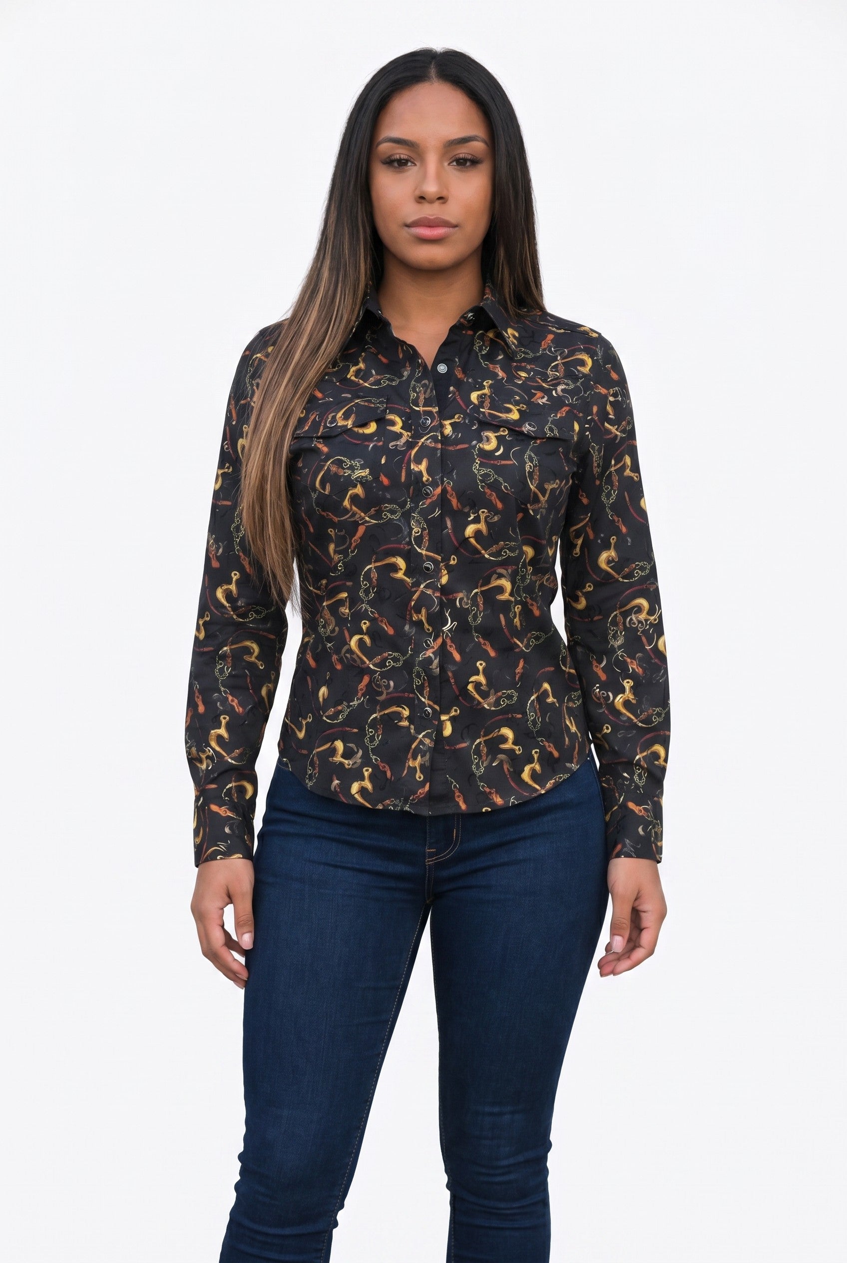 Ace Of Diamond Western Shirt