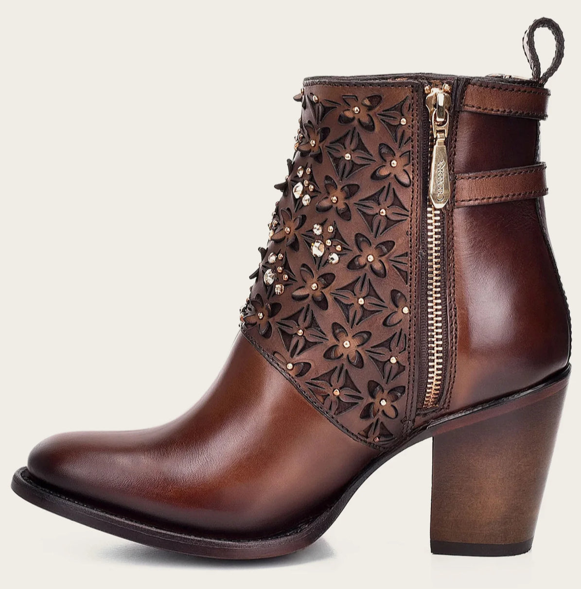 LD LASER & CRYSTAL ROUND TOE - Vella Moda