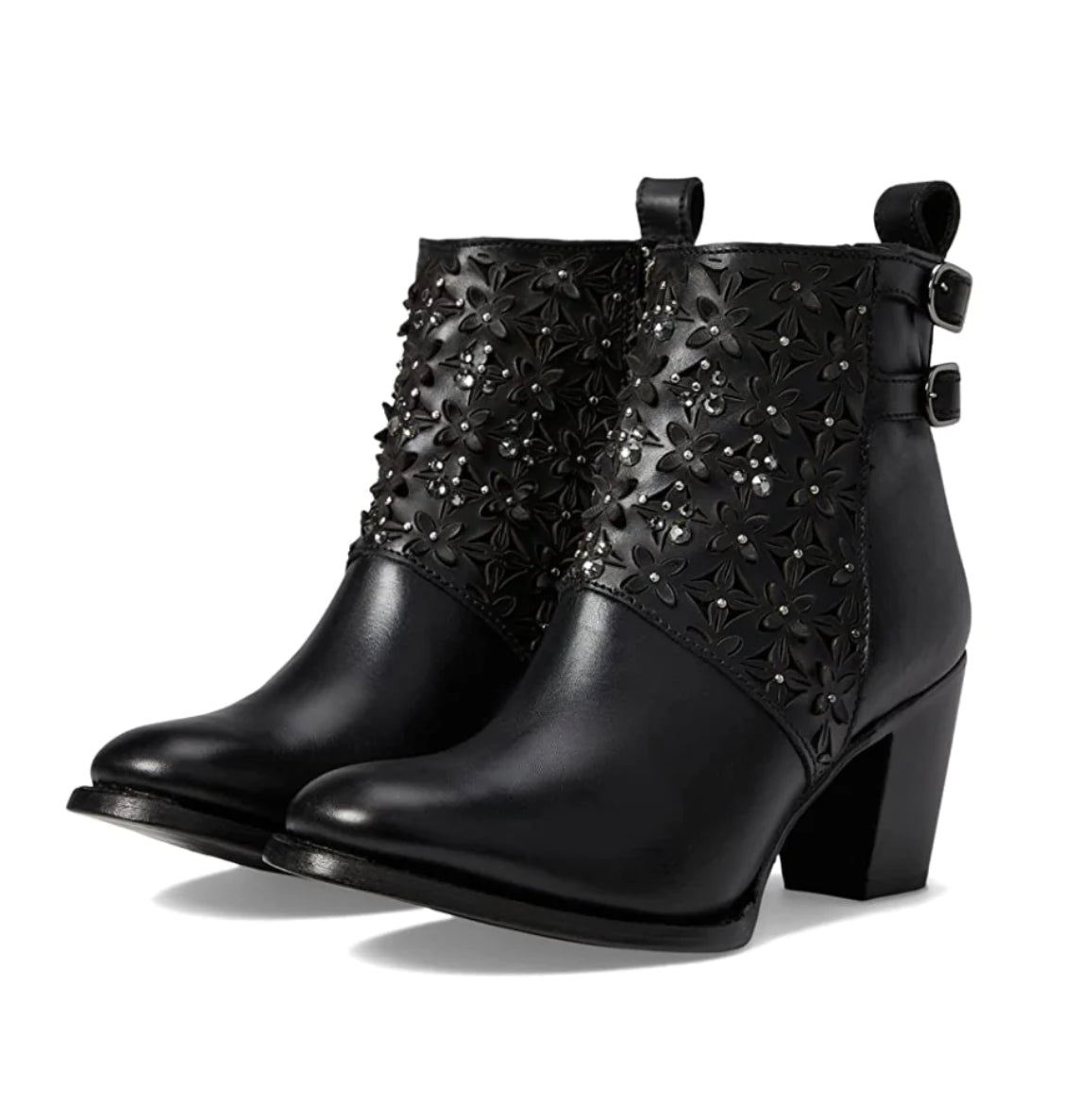 LD LASER & CRYSTAL ROUND TOE - Vella Moda