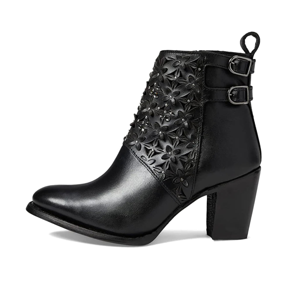 LD LASER & CRYSTAL ROUND TOE - Vella Moda