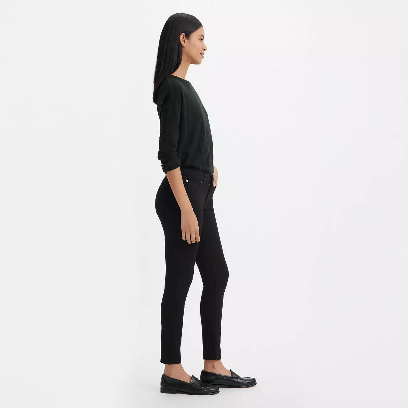 Levi's 711 Skinny Mid Rise Jeans - Vella Moda
