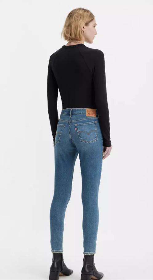 Levi's 711 Skinny Mid Rise Jeans - Vella Moda