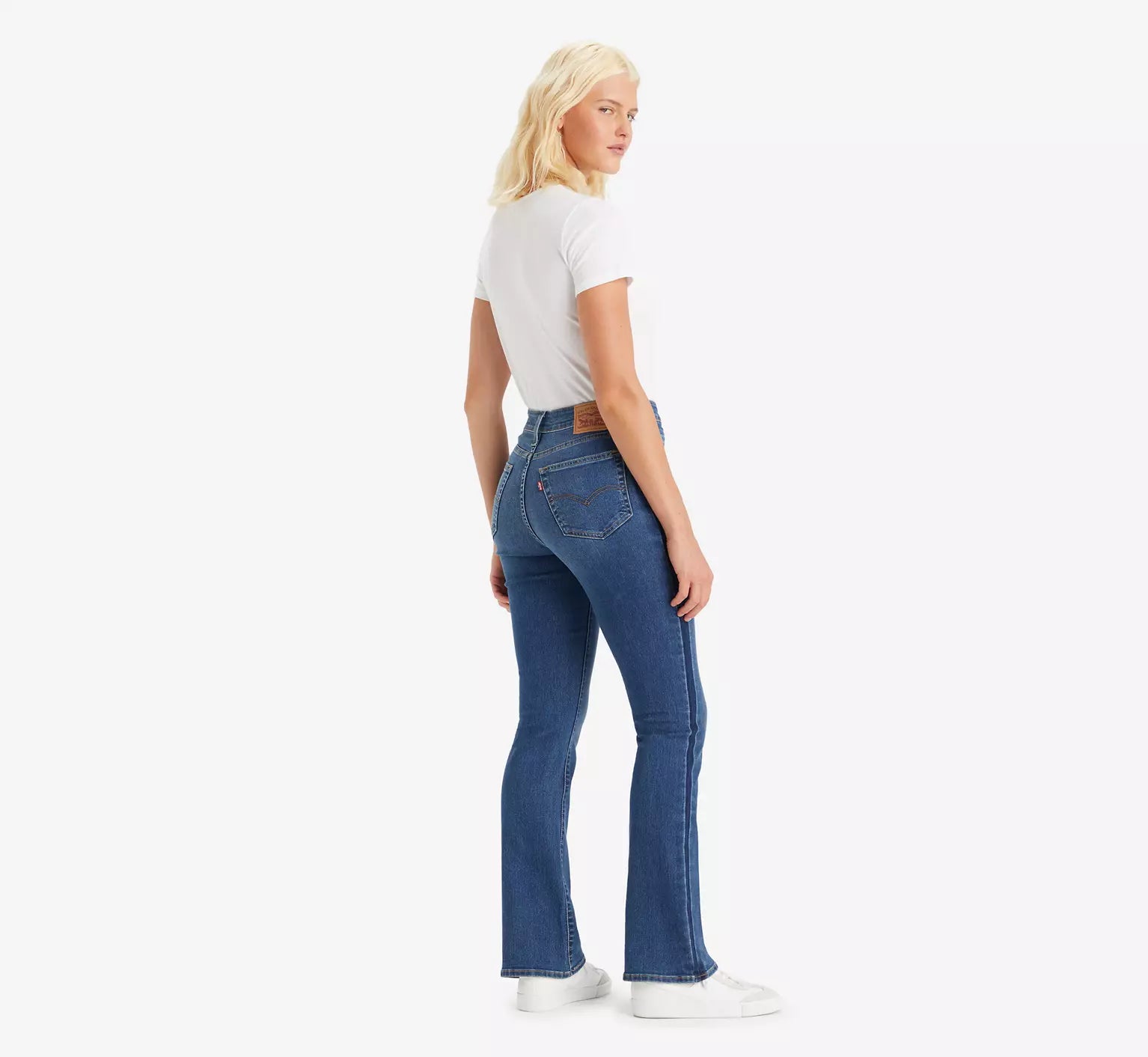 Levi's 725 High-Rise Boot Cut Did It Matter - Dark Wash - Vella Moda