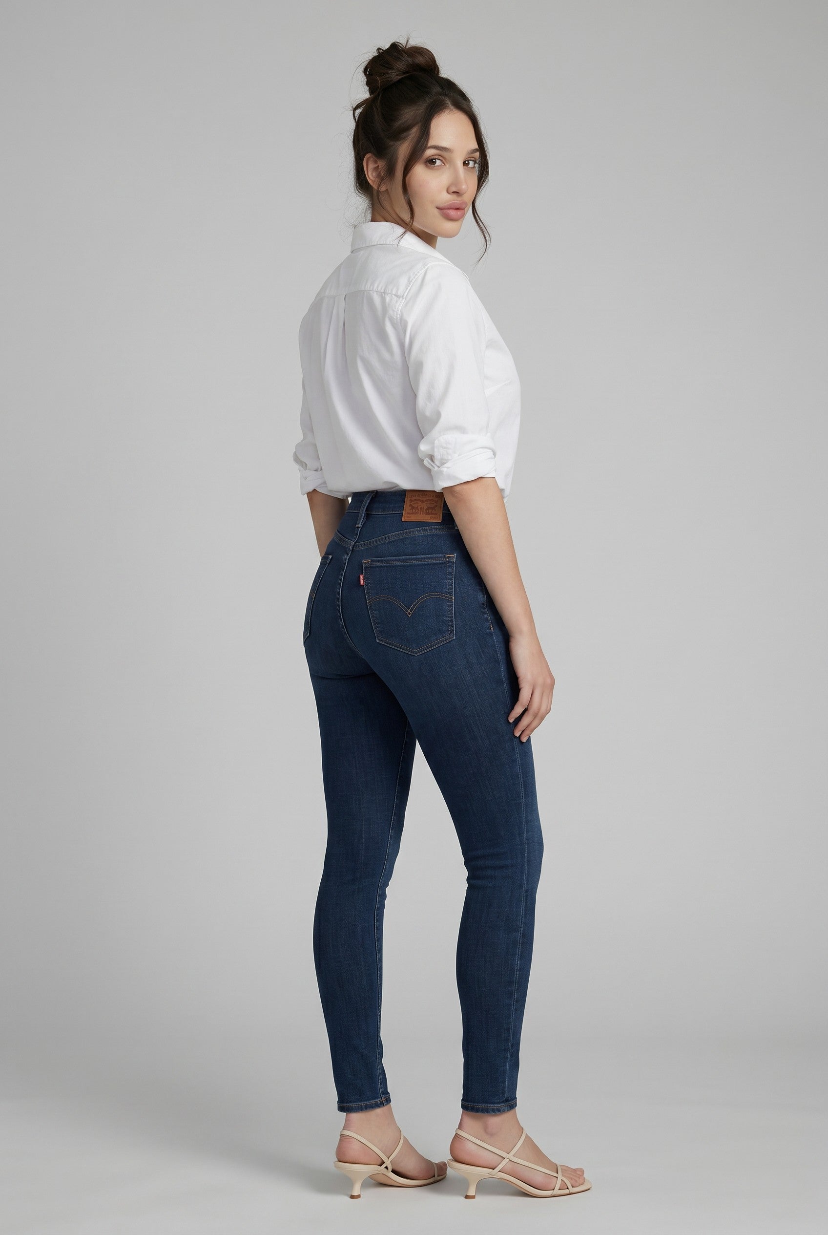 Levi's 721 High Rise Skinny Jeans – Dark Wash