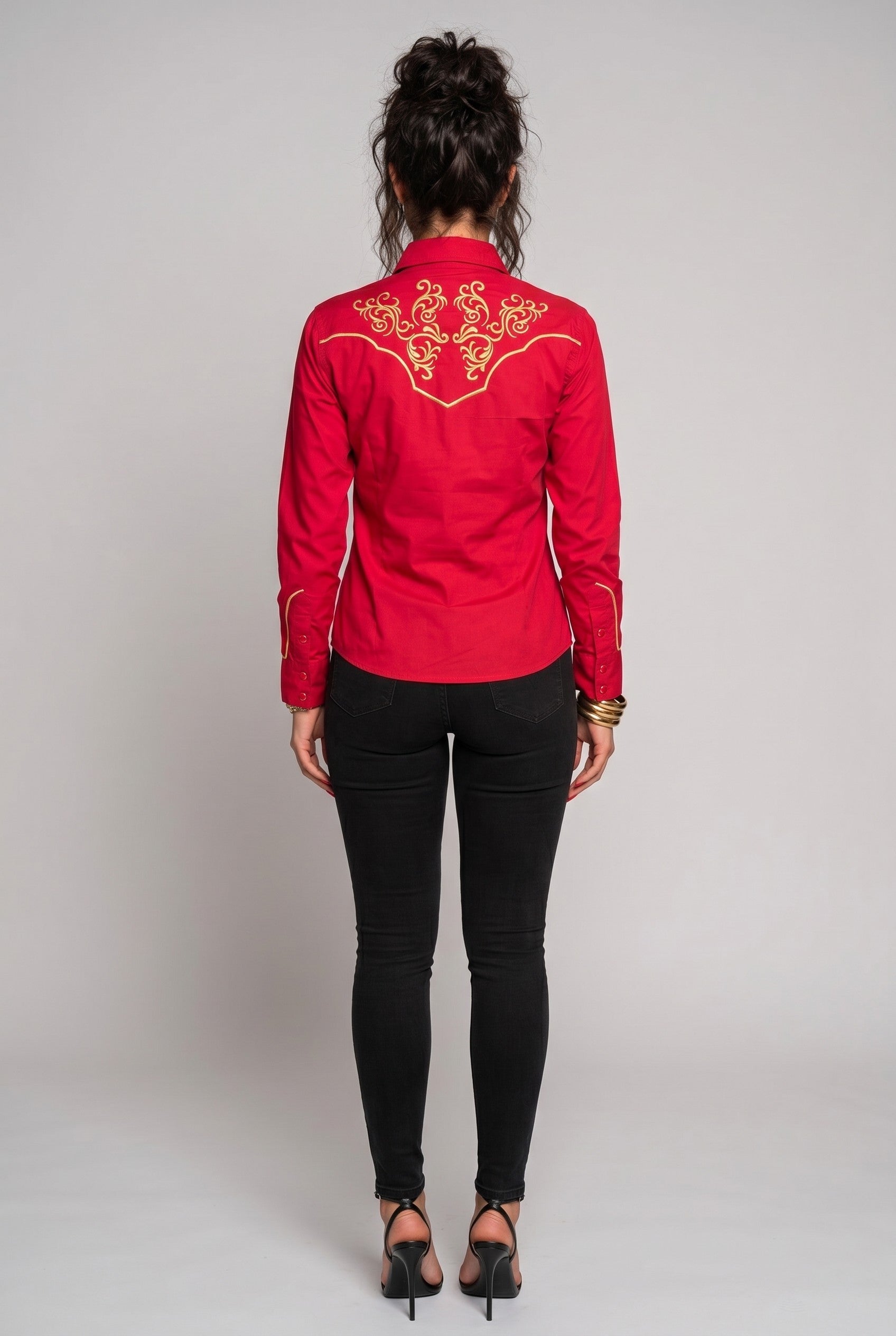 Patrona Embroidered Western Shirt