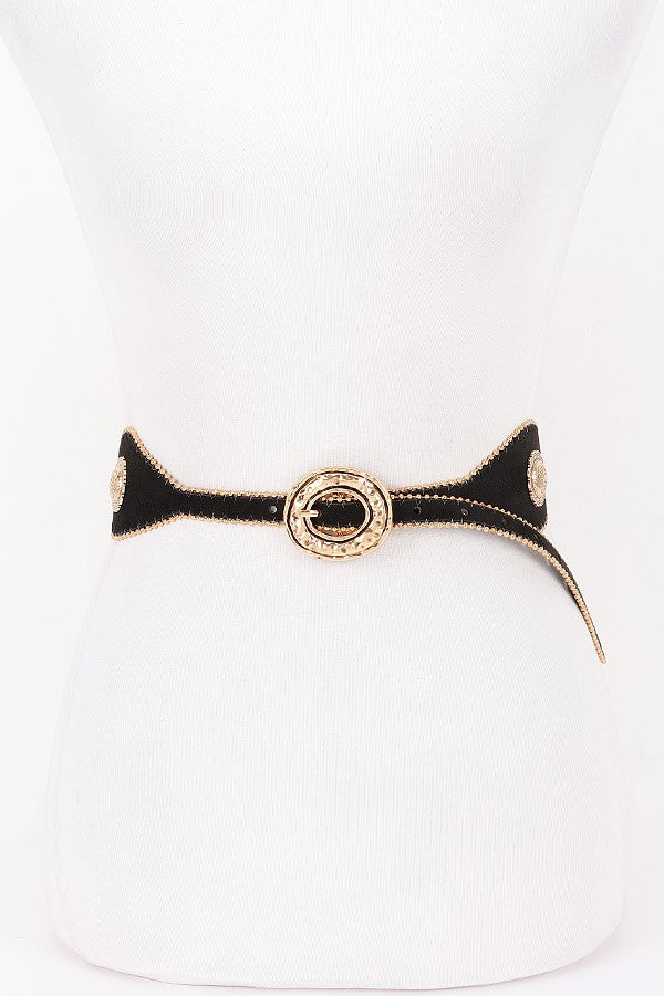 Scalloped Concho Western Belt product view 1