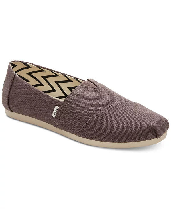 TOMS Alpargata Slip-On Flats - Ash