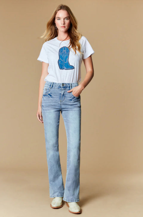 Vella Moda Rodeo Chic Flare Jeans