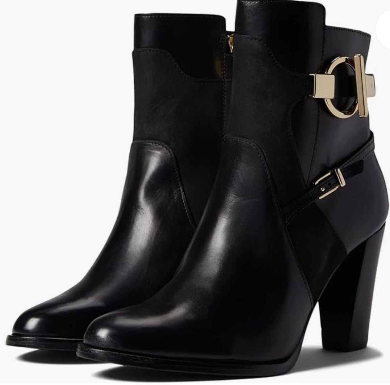 BOOT BLACK DEER/CALF - Vella Moda
