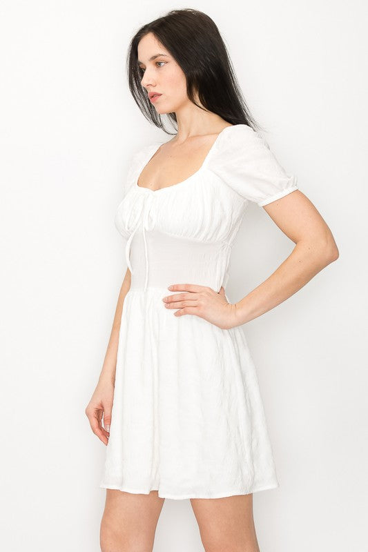Two Way Short Dress - Vella Moda