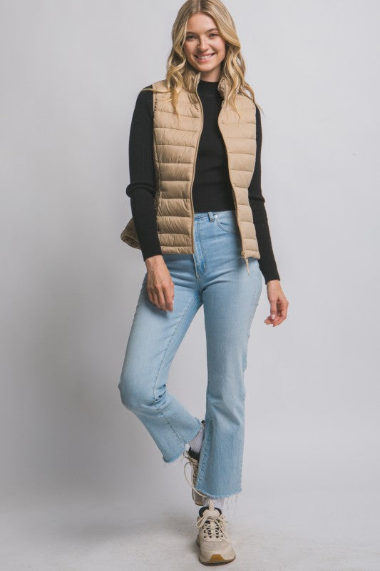 Lightweight Down Packable Puffer Vest