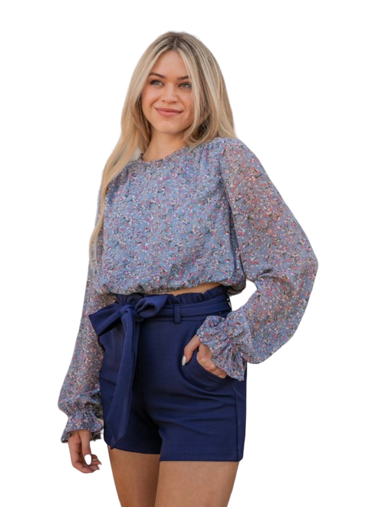 Chiffon Top - Bella Moda Latina