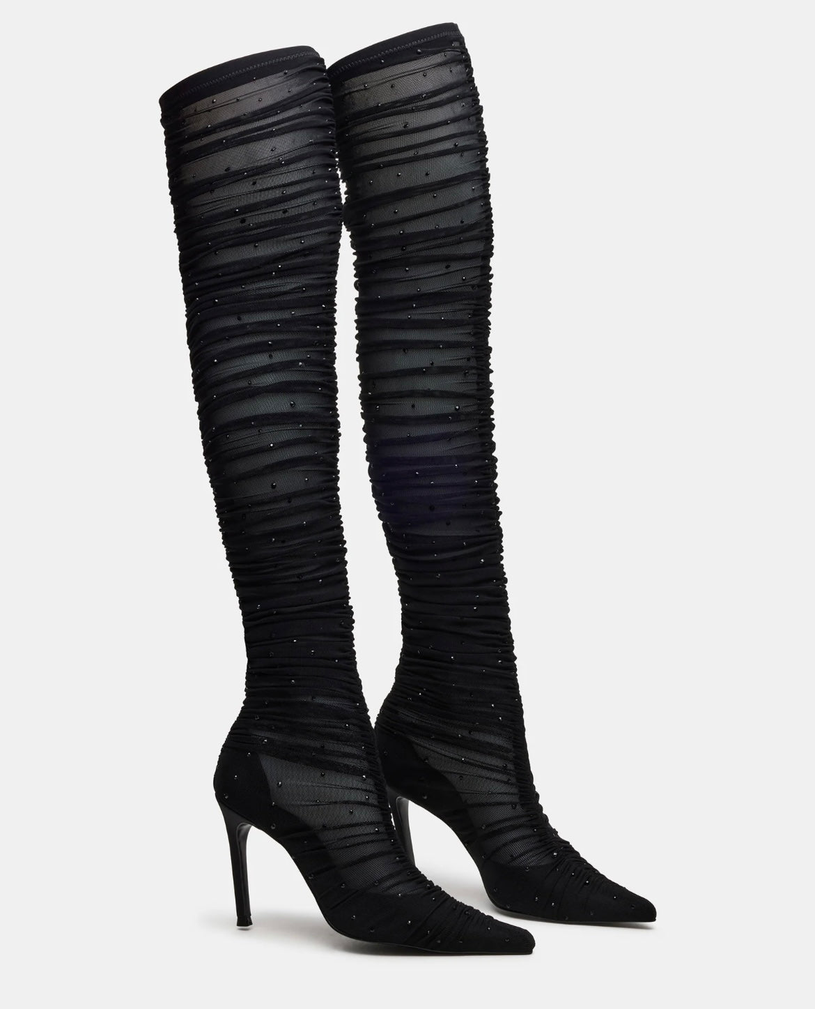 RASHIDA BLACK MESH - STEVE MADDEN