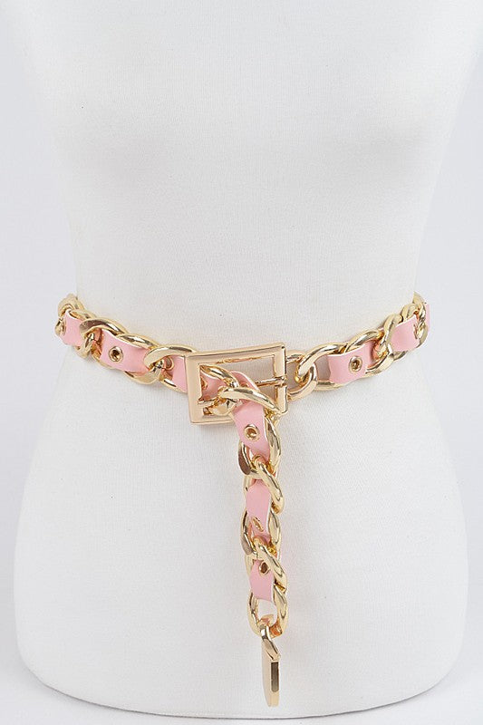Chain Fashion Belt - Vella Moda