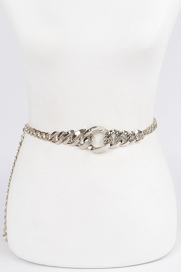 Chunky Curb Chain Link Belt