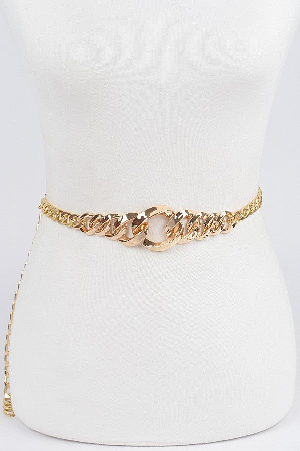 Chunky Curb Chain Link Belt