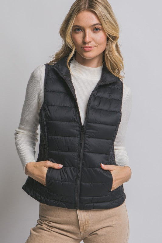Lightweight Down Packable Puffer Vest