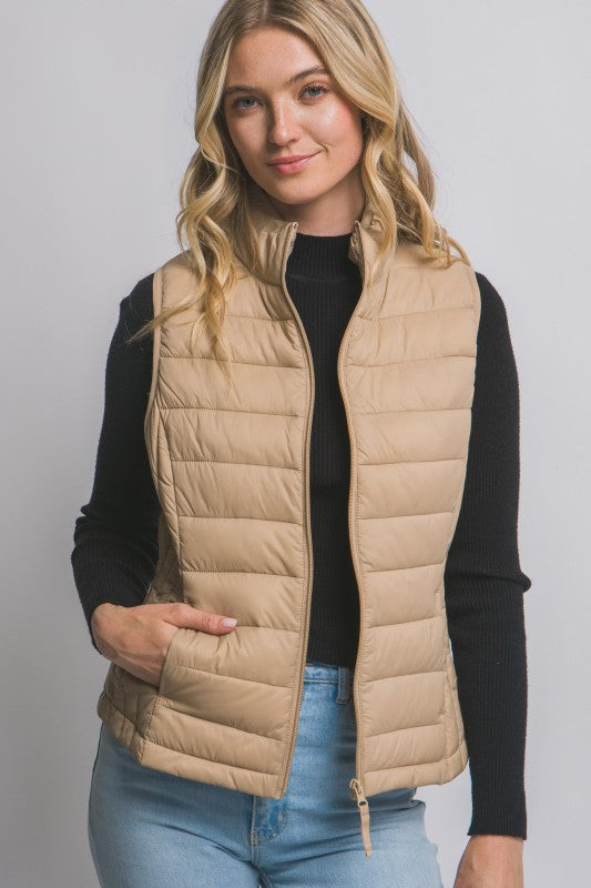 Lightweight Down Packable Puffer Vest