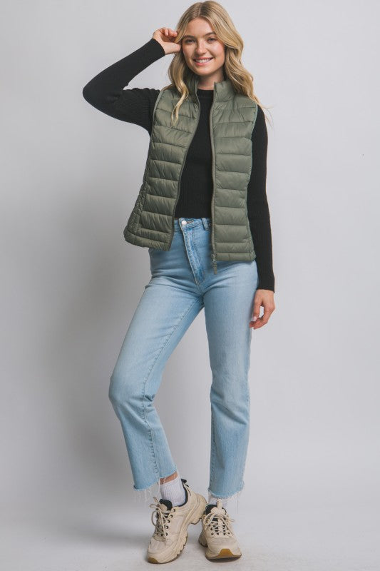 Lightweight Down Packable Puffer Vest