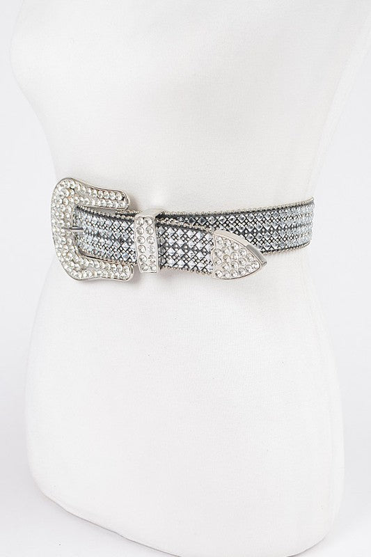 Rhinestone Western Belt
