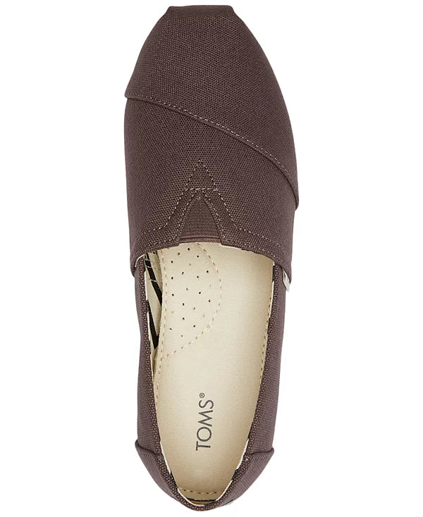 TOMS Alpargata Slip-On Flats - Ash