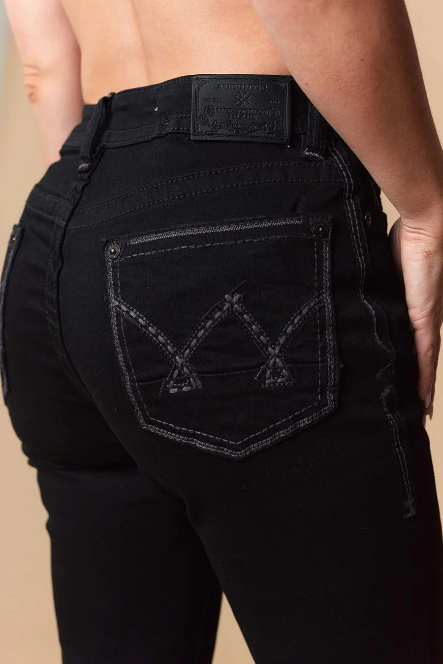 Shadow Stitch Bootcut Jeans