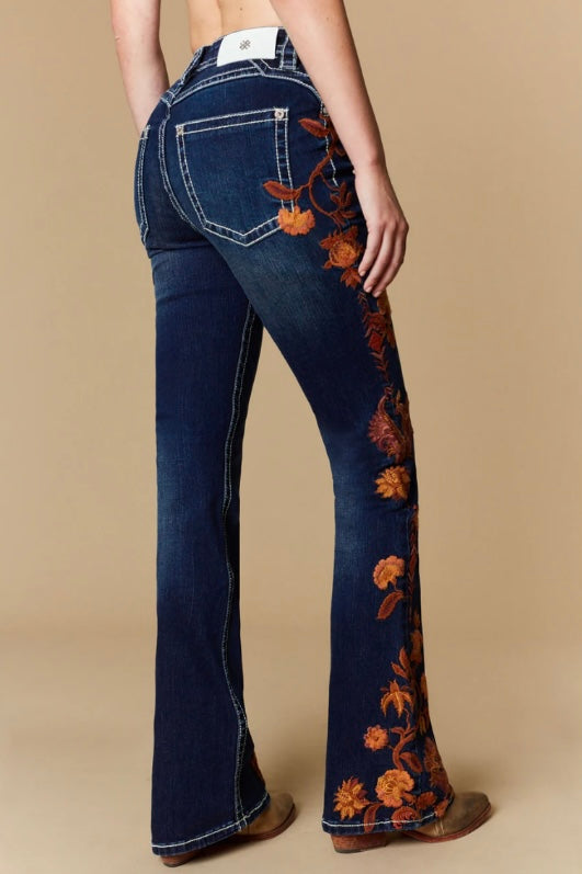 Women's Embellished Bootcut Jeans