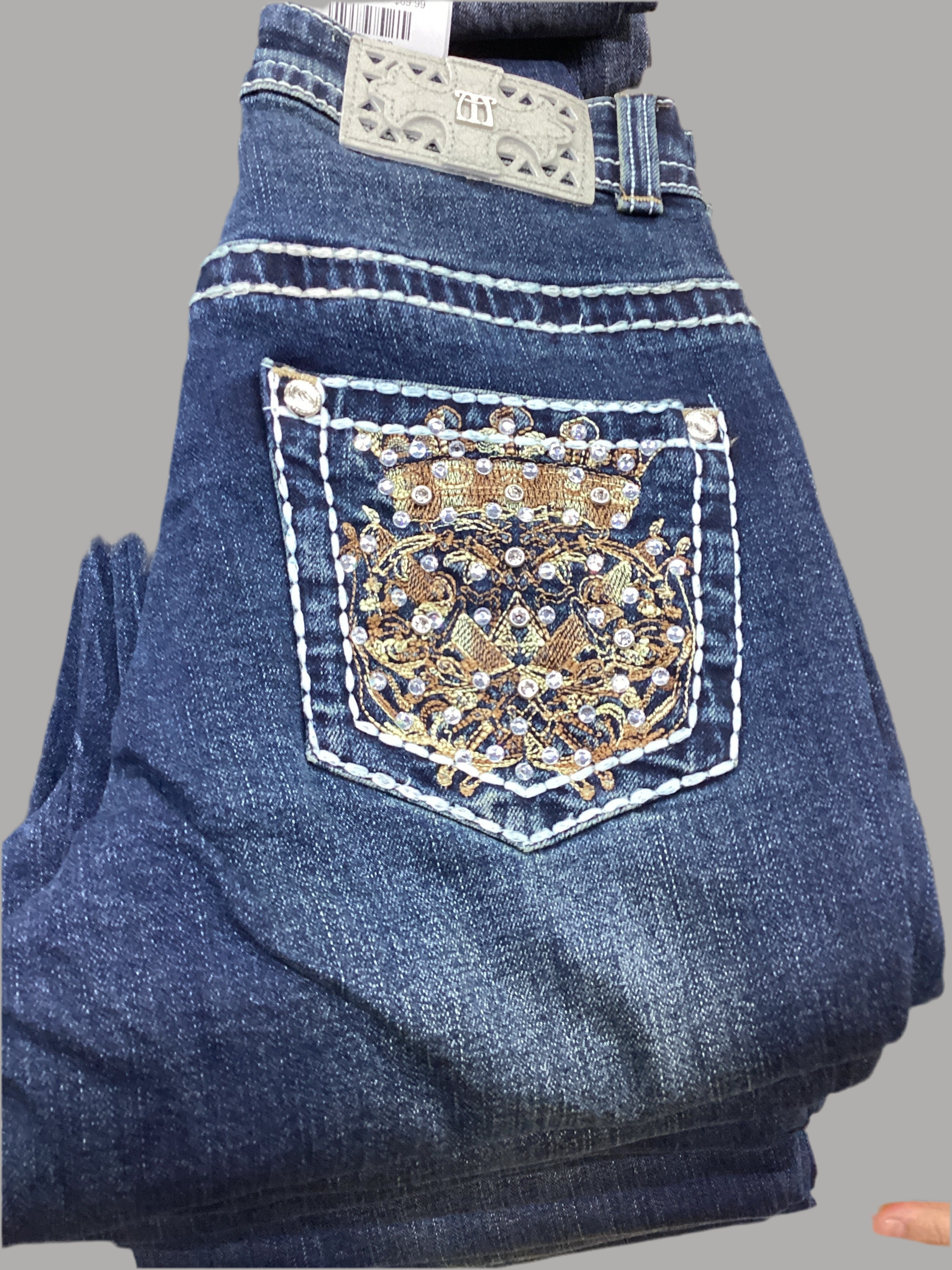 Meet Me dark blue Jeans