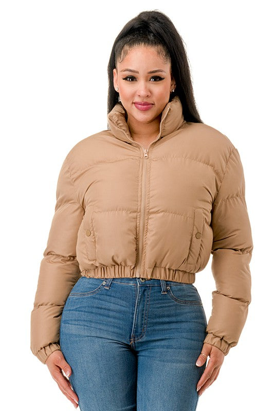 Puffer Long Sleeve Padded Jacket