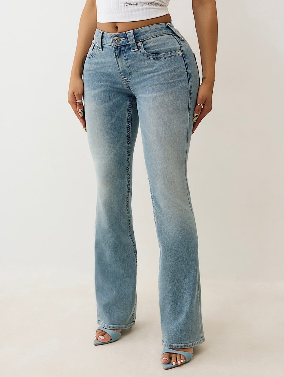 True Religion BECCA MID RISE BOOTCUT JEAN