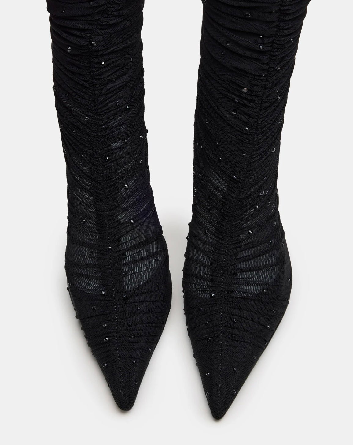 RASHIDA BLACK MESH - STEVE MADDEN