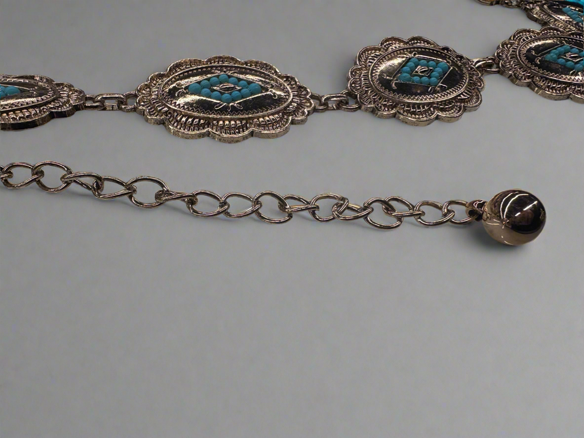 Gold Western Chain Belt